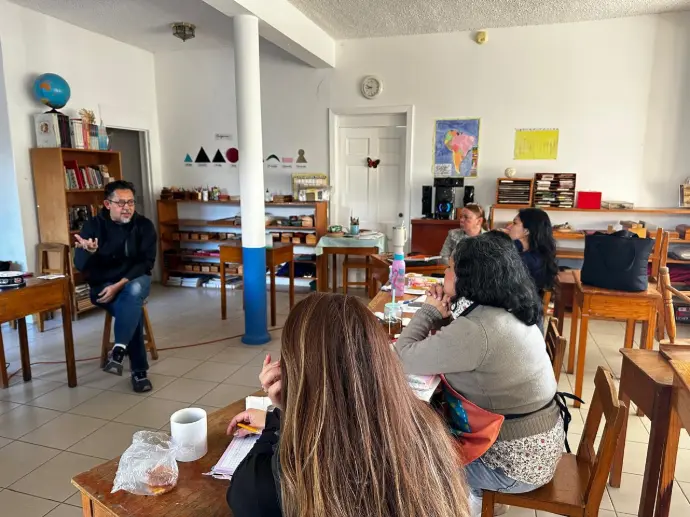 Nuestro guía en capacitación 